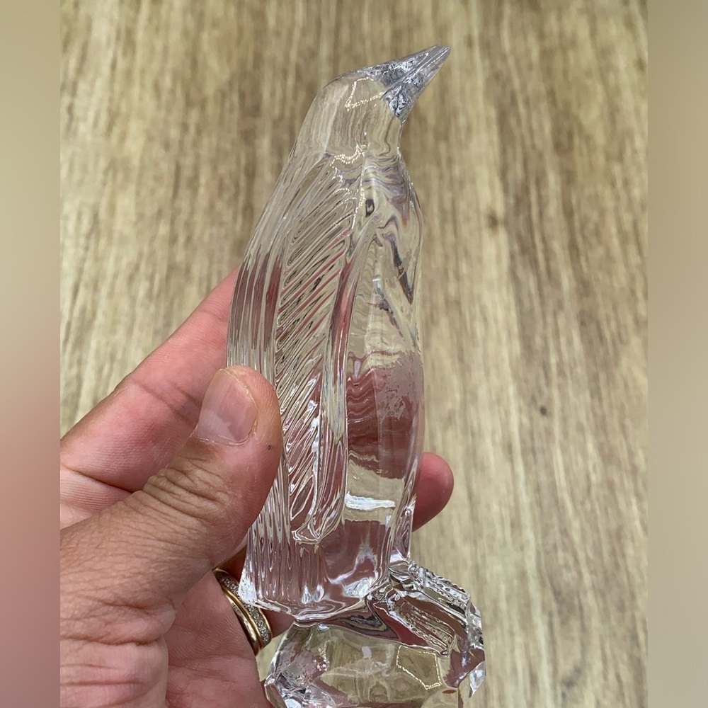 Waterford Crystal Penguin Figurine Signed - Picture 4 of 6